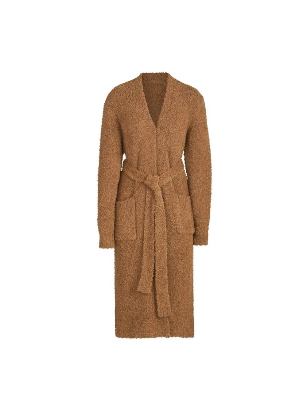 NWT SKIMS COZY KNIT CHESTNUT ROBE SZ 2X/3X